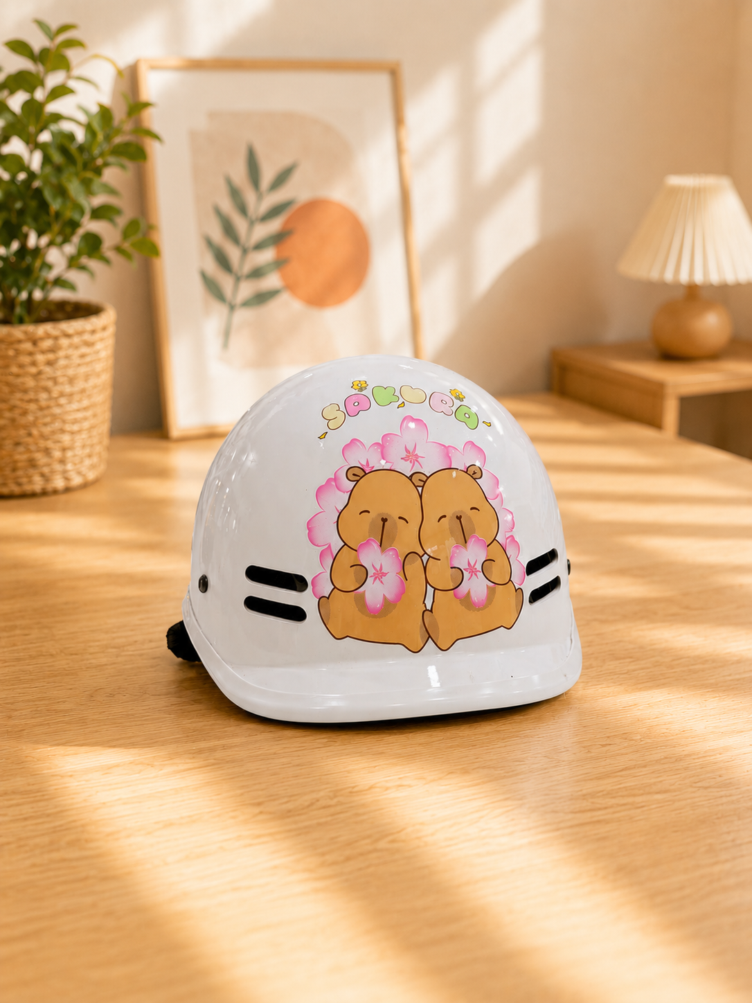 mũ bảo hiểm capybara