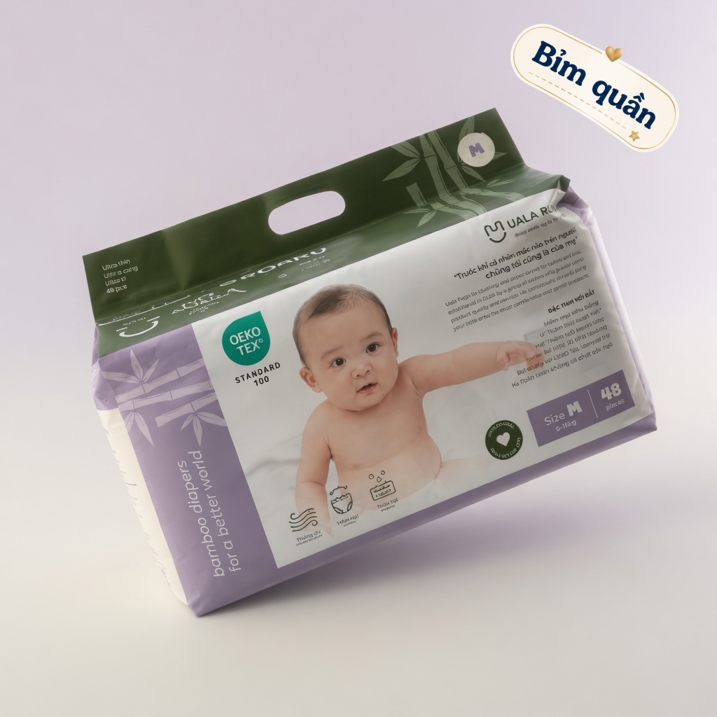 Bỉm quần Ualarogo Size M
