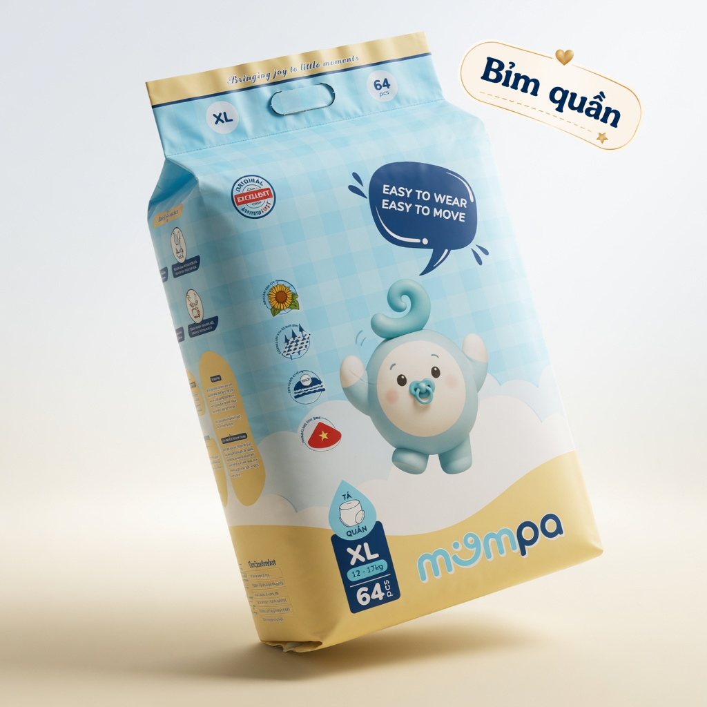 Bỉm quần Mompat Size XL