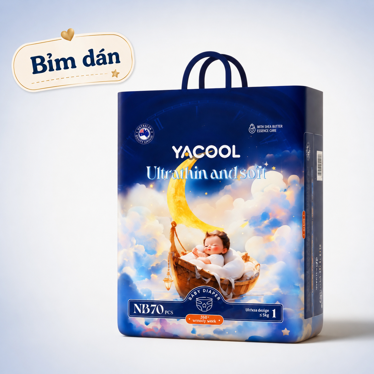 Bỉm dán Yacool Size NB