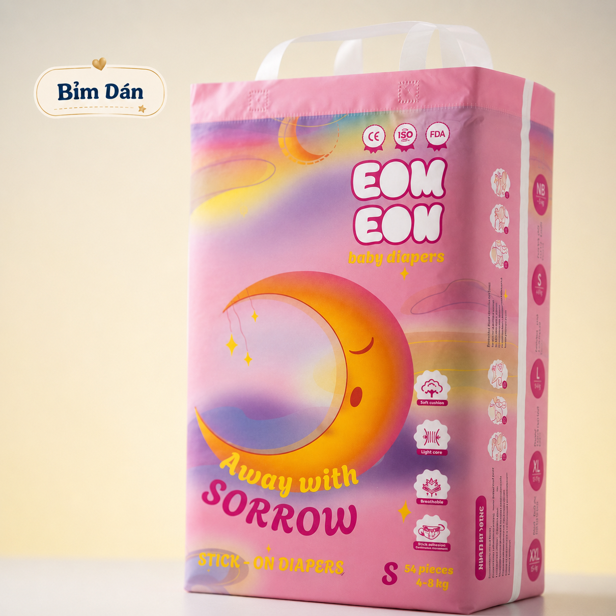 Bỉm dán Eom Eon Size S 