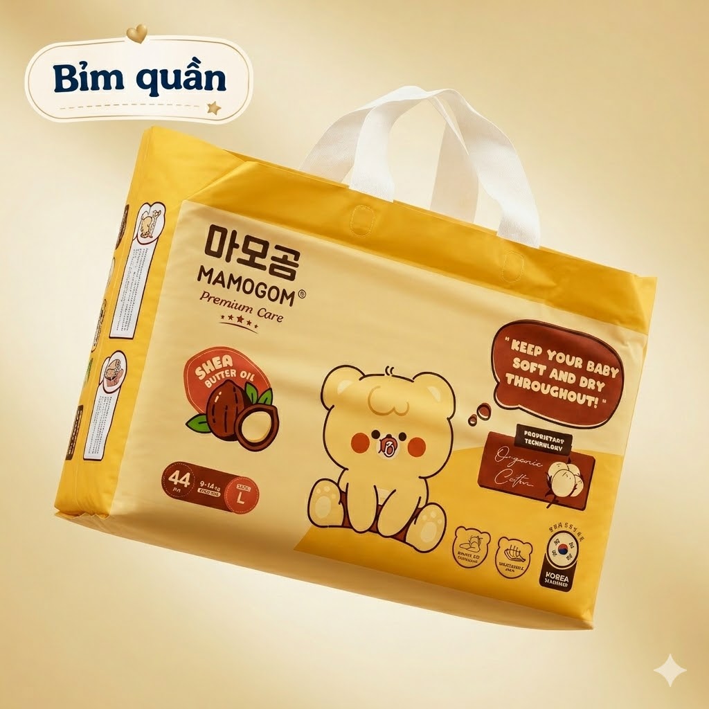 Bỉm Quần Mamogom Premium Size L