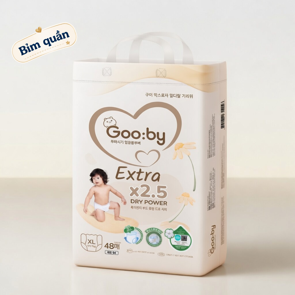 Bỉm quần Gooby Ngày Extra Size XL