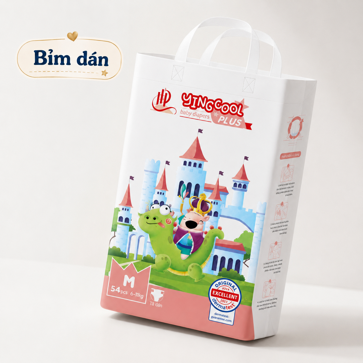 Bỉm dán Yingcool Size M