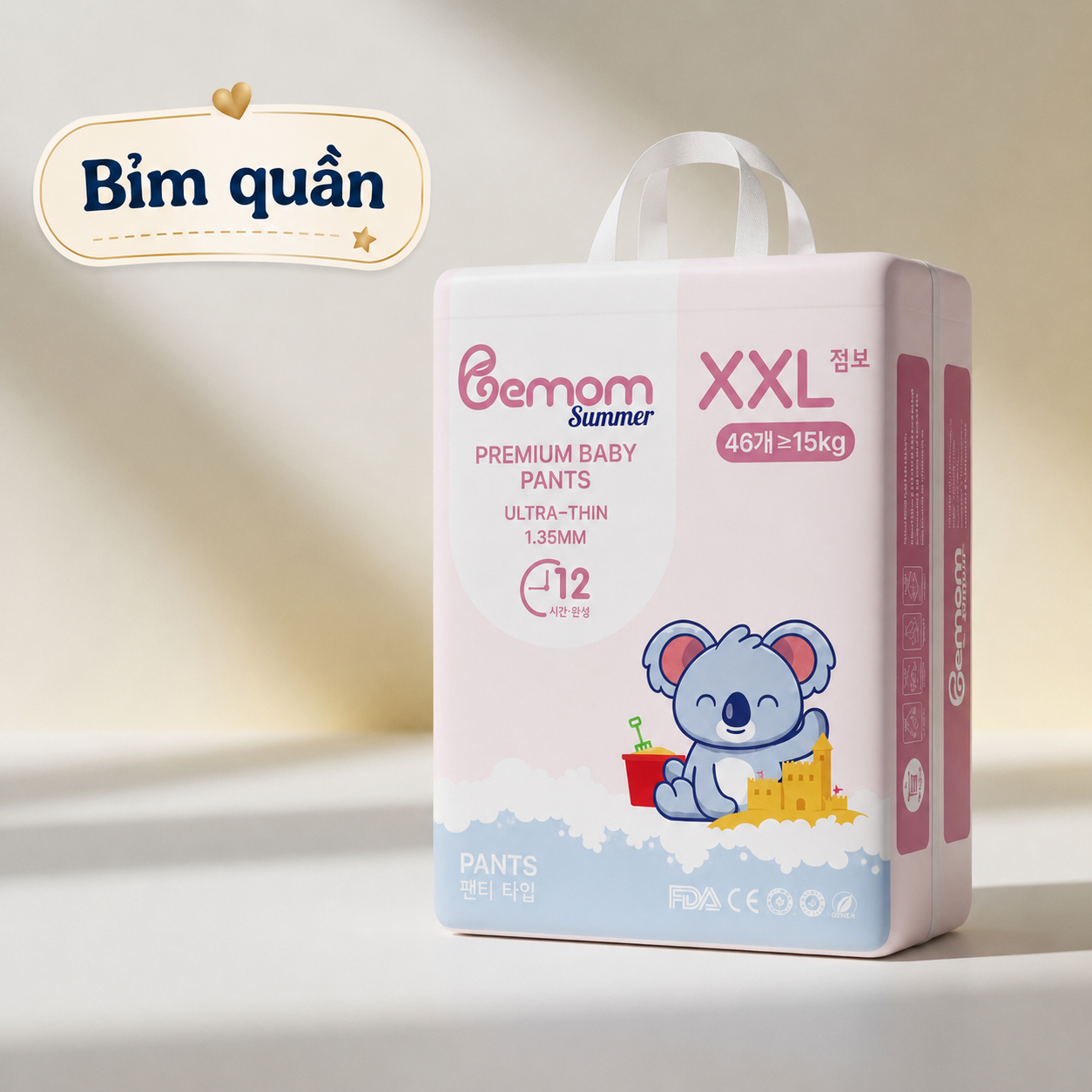 Bỉm quần Bemom Size 2XL
