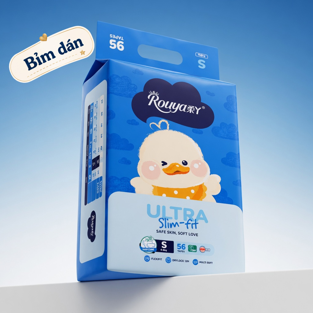 Bỉm dán Rouya Size S