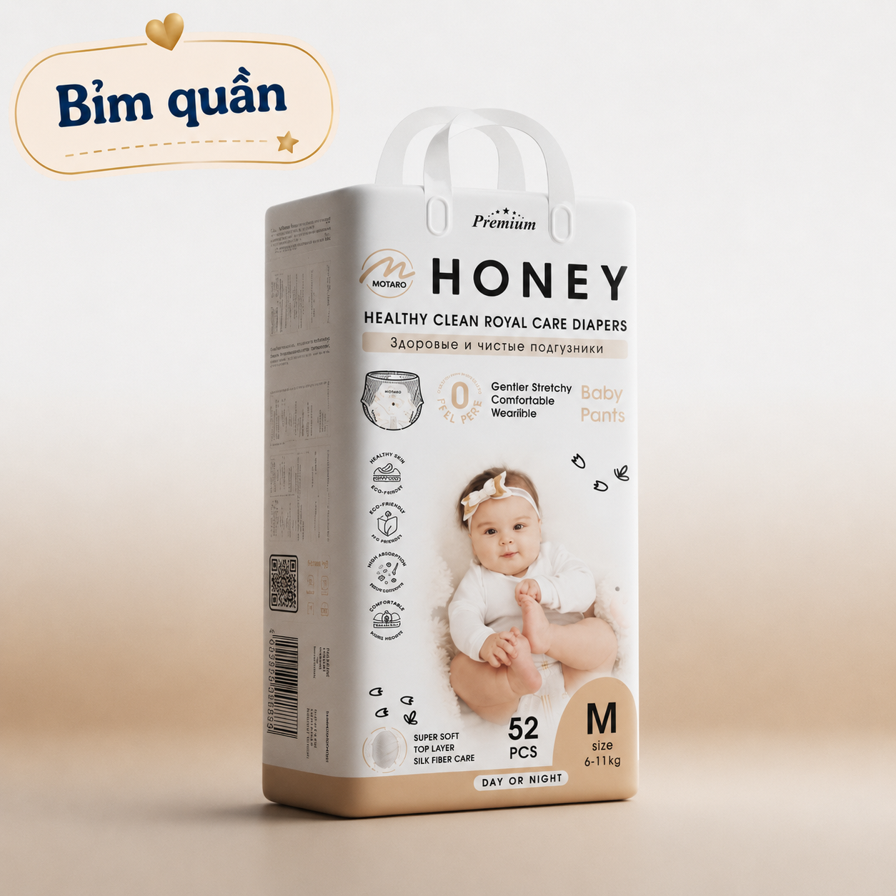 Bỉm quần Honey Size M