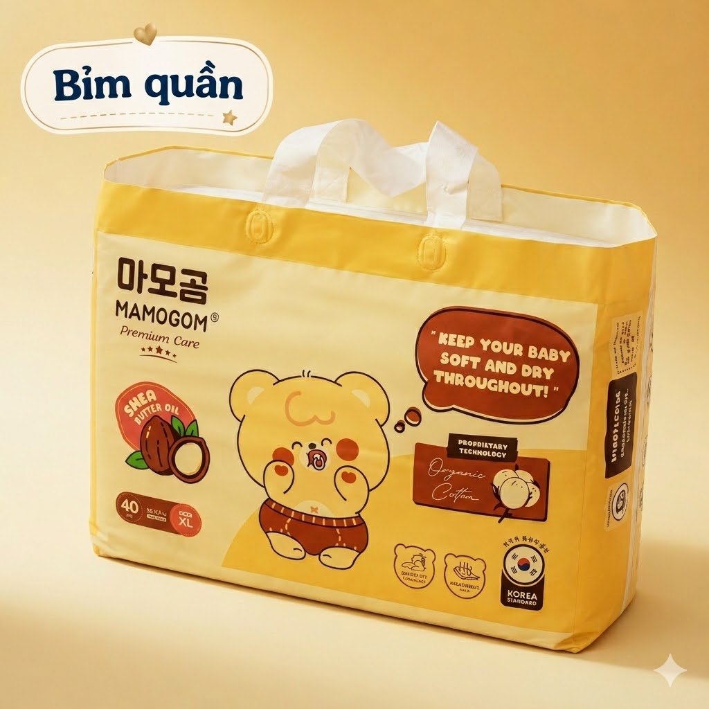 Bỉm Quần Mamogom Premium Size XL