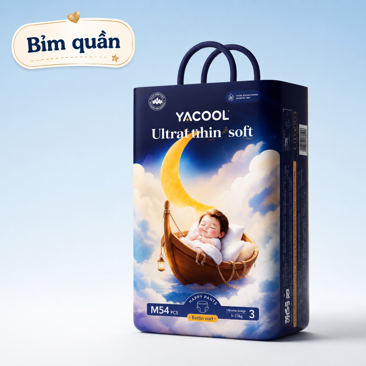 Bỉm quẩn Yacool Size M