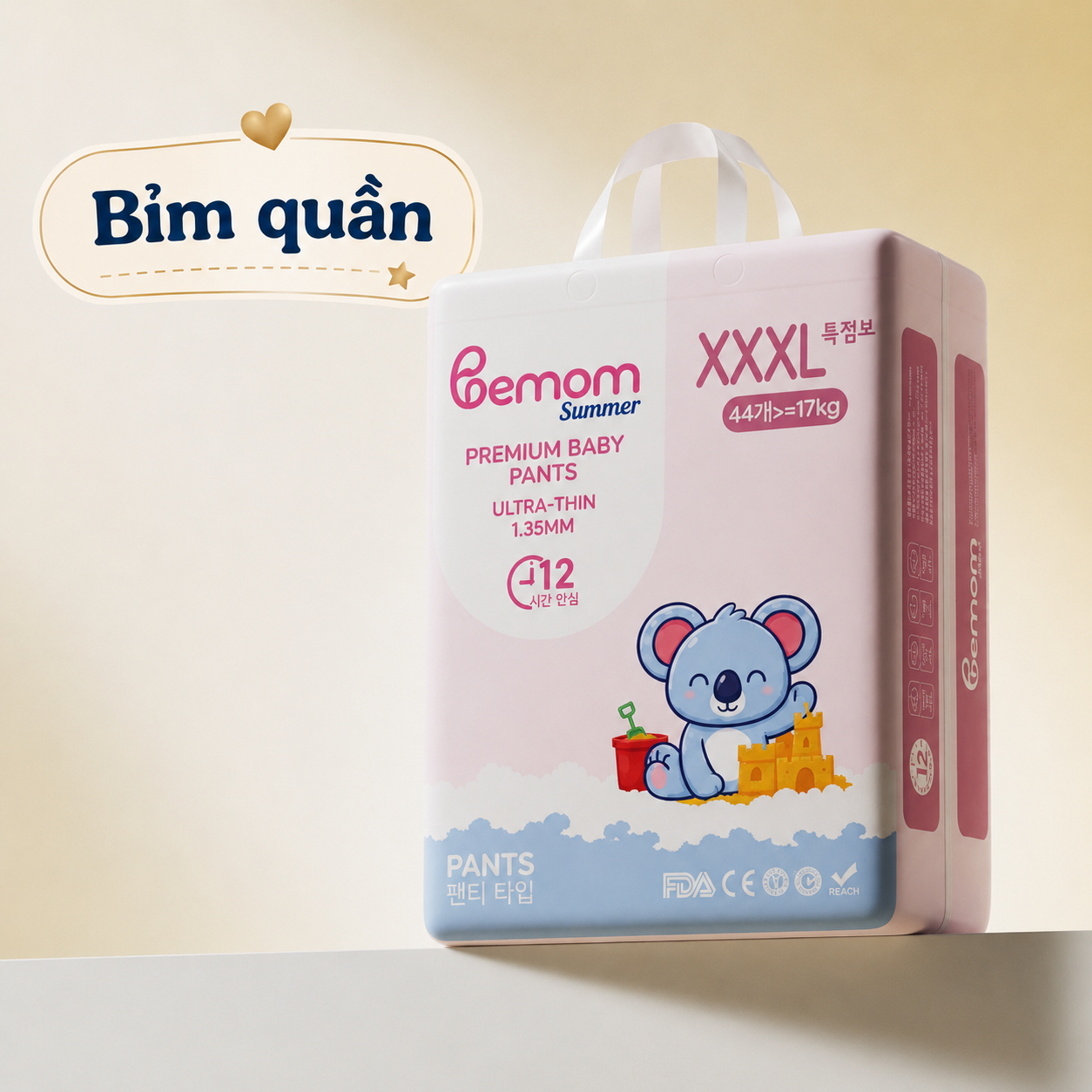 Bỉm quần Bemom Size 3XL