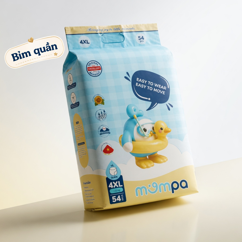 Bỉm quần Mompat Size 4XL