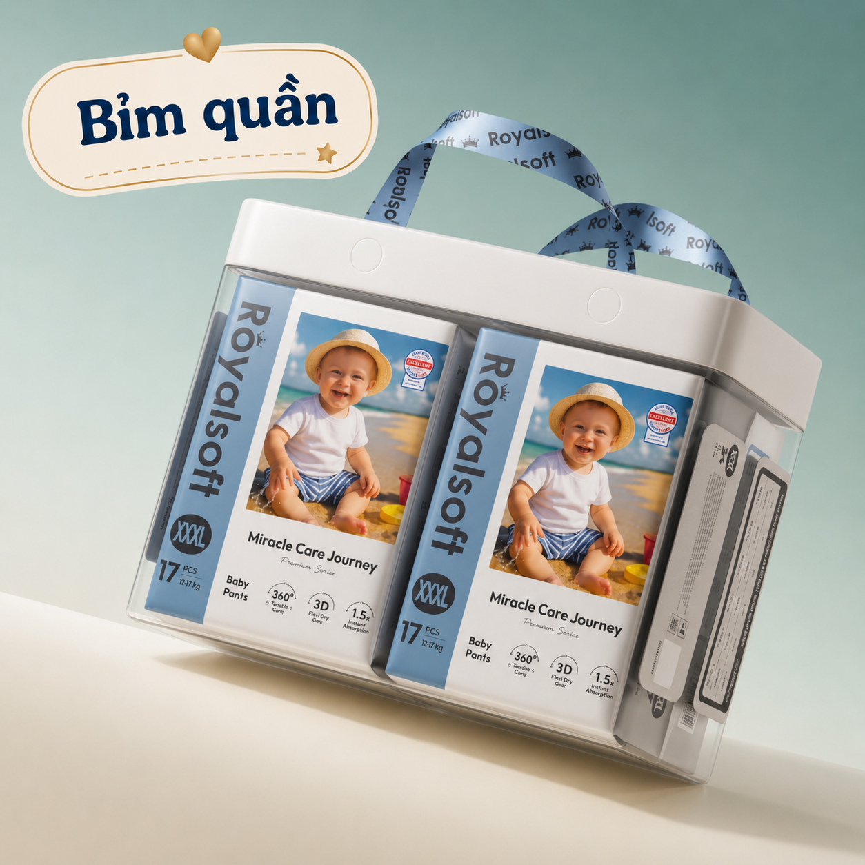 Bỉm quần RoyalSoft Size 3XL